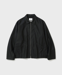SHIRTER（シャーター）の「LINEN MOLESKIN FOREMAN JACKET (BLACK)（ミリタリージャケット）」