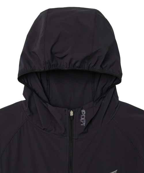PHYPS MOTORCYCLE（フィップスモーターサイクル）の「Speed Run Light Weight Hoodie Zip-Up Black（パーカー・レディース・その他・LARGE/X-LARGE/MEDIUM/SMALL）」の4枚目の写真