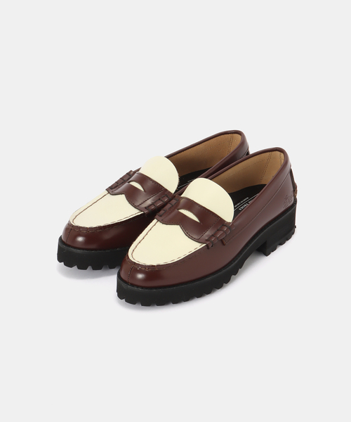 PULP/417EDIFICE(パルプフォーワンセブンエディフィス)の「The Kenford Fineshoes TANK SOLE LOAFERS / DARK BROWN W(ローファー・レディース・ブラウン・23cm)」の2枚目の写真