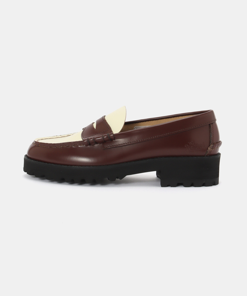 PULP/417EDIFICE(パルプフォーワンセブンエディフィス)の「The Kenford Fineshoes TANK SOLE LOAFERS / DARK BROWN W(ローファー・レディース・ブラウン・23cm)」の3枚目の写真