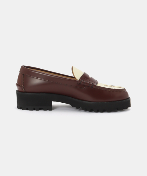 PULP/417EDIFICE(パルプフォーワンセブンエディフィス)の「The Kenford Fineshoes TANK SOLE LOAFERS / DARK BROWN W(ローファー・レディース・ブラウン・23cm)」の5枚目の写真