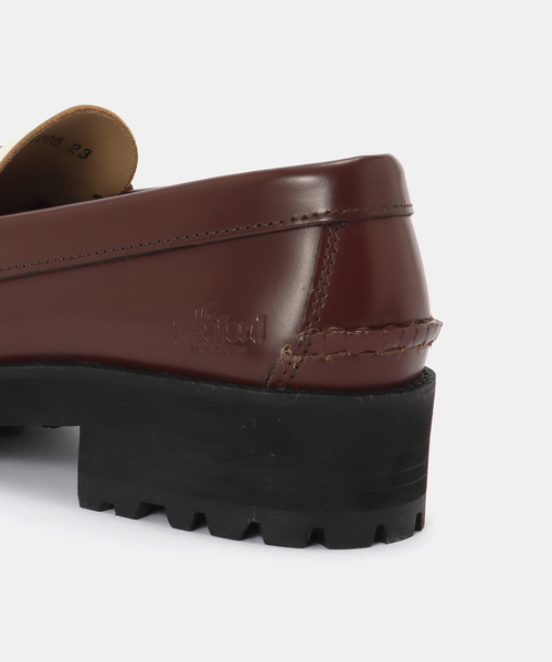PULP/417EDIFICE(パルプフォーワンセブンエディフィス)の「The Kenford Fineshoes TANK SOLE LOAFERS / DARK BROWN W(ローファー・レディース・ブラウン・23cm)」の6枚目の写真