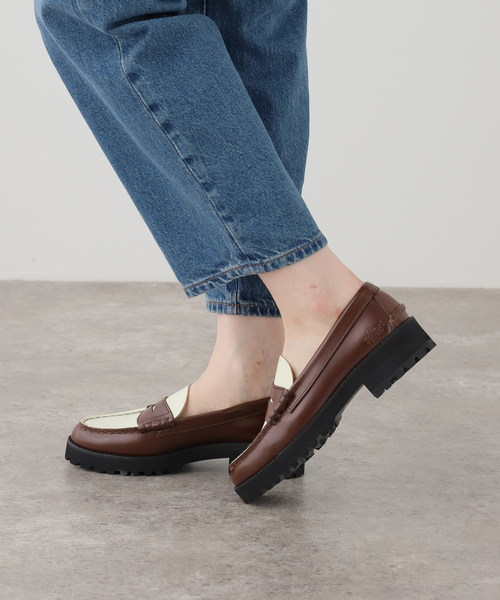 PULP/417EDIFICE(パルプフォーワンセブンエディフィス)の「The Kenford Fineshoes TANK SOLE LOAFERS / DARK BROWN W(ローファー・レディース・ブラウン・23cm)」の11枚目の写真