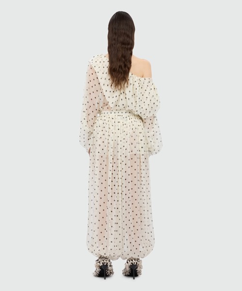 MSGM(エムエスジーエム)の「ポルカドット シフォン バルーンパンツ(その他パンツ・レディース・ブラック・40)」の8枚目の写真