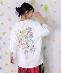WEICA（ウェイカ）の「ScoLar(スカラー) Majisand×ScoLar カラフルフルーツサンドTシャツ（Tシャツ/カットソー）」