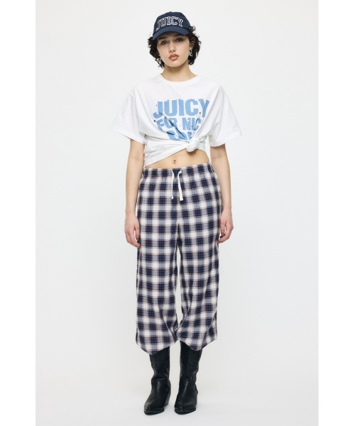 MOUSSY(マウジー)の「JC BACK CHECK パンツ(その他パンツ・レディース・アイボリー/グリーン・1/2)」の11枚目の写真