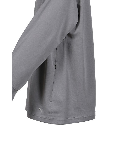 PUMA(プーマ)の「OVERSIZED LS TEE(Tシャツ/カットソー・メンズ・グレー・MEDIUM/SMALL/LARGE)」の4枚目の写真