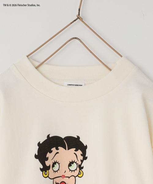 LOWRYS FARM(ローリーズファーム)の「BettyフリルTEE 668081(Tシャツ/カットソー・キッズ・ネイビー/オフホワイト・130cm/120cm/110cm/150cm/140cm)」の16枚目の写真