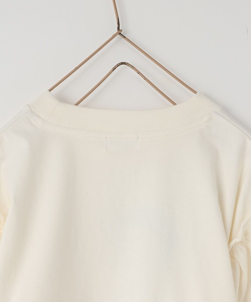 LOWRYS FARM(ローリーズファーム)の「BettyフリルTEE 668081(Tシャツ/カットソー・キッズ・ネイビー/オフホワイト・130cm/120cm/110cm/150cm/140cm)」の18枚目の写真