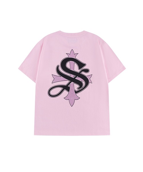 SUPPLIER(サプライヤー)の「Tシャツ|Cross Tee Cross Tee Pink & Black (Slim Silhouette)|SUPPLIER(Tシャツ/カットソー・メンズ・ピンク・SMALL/MEDIUM/LARGE/X-LARGE/XX-LARGE)」の11枚目の写真