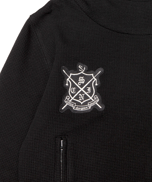 SCHISM INDUCING(スキズムインデューシング)の「RIDERS PARKA BLACK(パーカー・レディース・その他・L/S)」の4枚目の写真