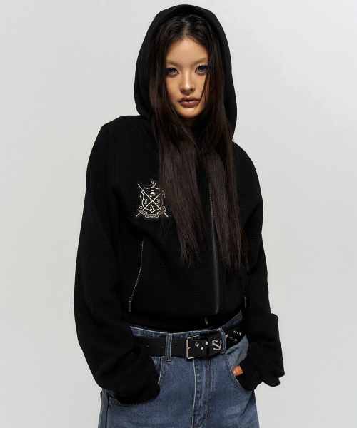 SCHISM INDUCING(スキズムインデューシング)の「RIDERS PARKA BLACK(パーカー・レディース・その他・L/S)」の5枚目の写真