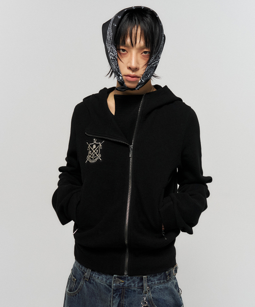 SCHISM INDUCING(スキズムインデューシング)の「RIDERS PARKA BLACK(パーカー・レディース・その他・L/S)」の8枚目の写真