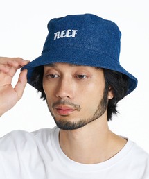 REEF（リーフ）の「REEF メンズ HERITAGE LOGO HAT ハット 【2026年夏モデル】/リーフUVカットバケハ(バケットハット)（ハット）」