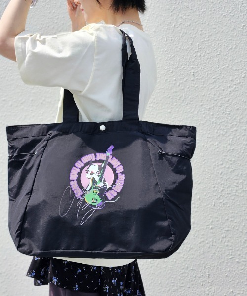 CRYSTAL BALL(クリスタルボール)の「Out of the blue Tote Bag(トートバッグ・レディース・ブラック/ベージュ・FREE)」の3枚目の写真