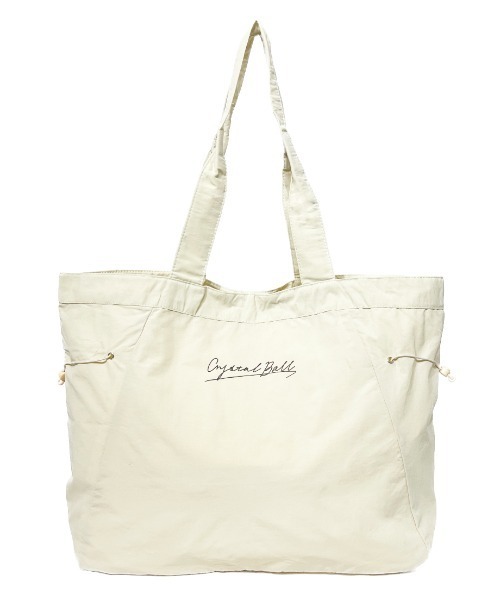 CRYSTAL BALL(クリスタルボール)の「Out of the blue Tote Bag(トートバッグ・レディース・ブラック/ベージュ・FREE)」の7枚目の写真