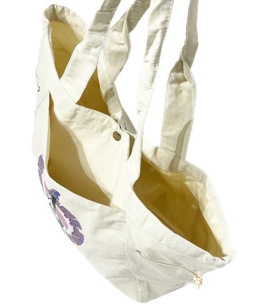 CRYSTAL BALL(クリスタルボール)の「Out of the blue Tote Bag(トートバッグ・レディース・ブラック/ベージュ・FREE)」の9枚目の写真