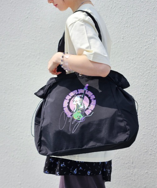 CRYSTAL BALL(クリスタルボール)の「Out of the blue Tote Bag(トートバッグ・レディース・ブラック/ベージュ・FREE)」の21枚目の写真