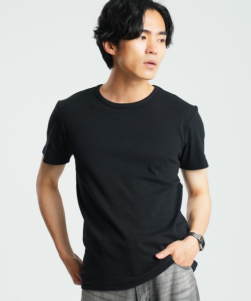 (Never) Acquiesce(ネバーアクイース)の「スパンテレコクルーネック半袖T(Tシャツ/カットソー・メンズ・ホワイト/ブラック/グレー・LARGE/X-LARGE/MEDIUM)」の9枚目の写真