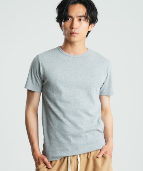 (Never) Acquiesce(ネバーアクイース)の「スパンテレコクルーネック半袖T(Tシャツ/カットソー・メンズ・ホワイト/ブラック/グレー・LARGE/X-LARGE/MEDIUM)」の12枚目の写真