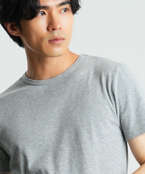 (Never) Acquiesce(ネバーアクイース)の「スパンテレコクルーネック半袖T(Tシャツ/カットソー・メンズ・ホワイト/ブラック/グレー・LARGE/X-LARGE/MEDIUM)」の13枚目の写真