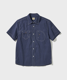 VDR（ブイディアール）の「OLD LOOM D-POCKET SHIRT [Indigo]（シャツ/ブラウス）」