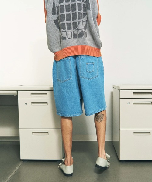 PHINGERIN（フィンガリン）の「【PHINGERIN】6 POCKET DENIM SHORTS（その他パンツ・メンズ・サックスブルー/ネイビー・L/M）」の6枚目の写真