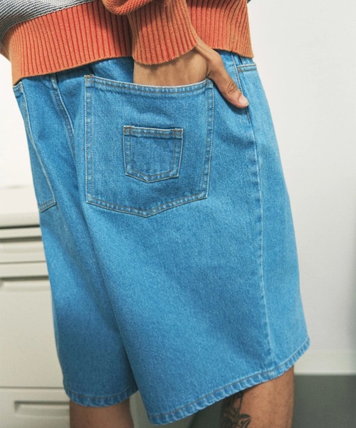 PHINGERIN（フィンガリン）の「【PHINGERIN】6 POCKET DENIM SHORTS（その他パンツ・メンズ・サックスブルー/ネイビー・L/M）」の7枚目の写真