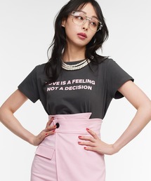 【Narcissus】ロゴTシャツ 半袖 コンパクトT カットソー