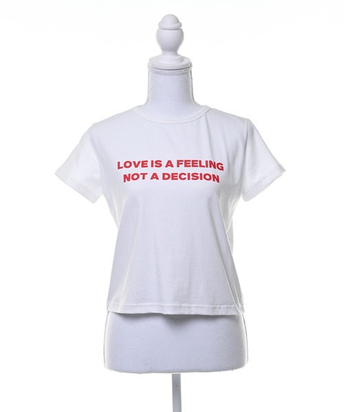 Narcissus（ナルシス）の「【Narcissus】ロゴTシャツ 半袖 コンパクトT カットソー（Tシャツ/カットソー・レディース・ホワイト/チャコール/ブラック・FREE）」の11枚目の写真