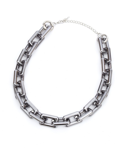 an meets zakka(アンミツザッカ)の「an meets zakka 【COMONONOSA(コモノノサ) 】OMOCHA CHAIN(オモチャチェーン) ネックレス -スクエア- (50cm)(ネックレス・レディース・ゴールド/シルバー/ガンメタ・ONESIZE)」の3枚目の写真