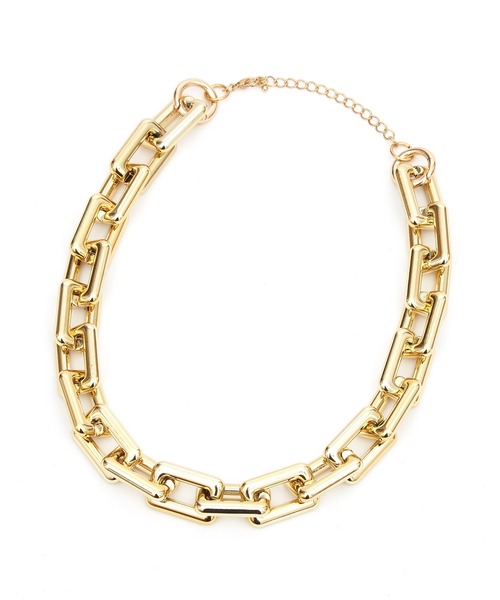 an meets zakka(アンミツザッカ)の「an meets zakka 【COMONONOSA(コモノノサ) 】OMOCHA CHAIN(オモチャチェーン) ネックレス -スクエア- (50cm)(ネックレス・レディース・ゴールド/シルバー/ガンメタ・ONESIZE)」の5枚目の写真
