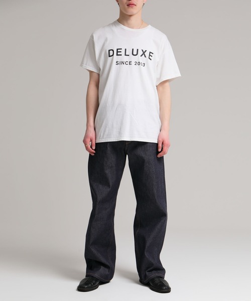 DELUXE(デラックス)の「DELUXE LOGO TEE(Tシャツ/カットソー・メンズ・ブラック/ホワイト・SMALL/MEDIUM/LARGE/X-LARGE)」の9枚目の写真