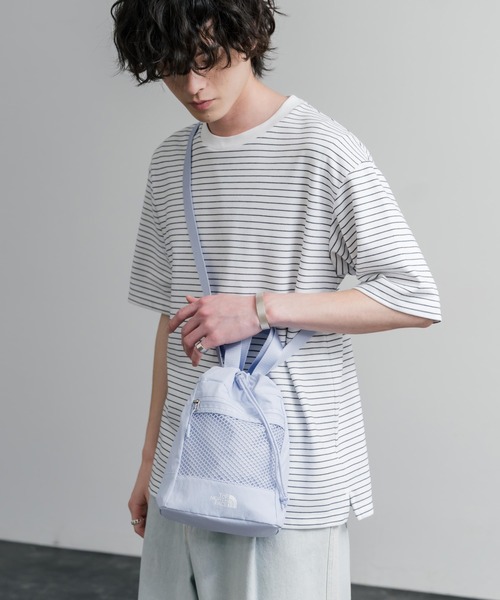 THE NORTH FACE(ザノースフェイス)の「日本未展開モデル THE NORTH FACE ザ・ノースフェイス WHITE LABEL ホワイトレーベル LINDEN MESH BUCKET BAG MINI 2WAYバケットショルダーバッグ/ハンドバッグ(ショルダーバッグ・メンズ・クリーム/ライトピンク/ブラック/ライトブルー・FREE)」の18枚目の写真