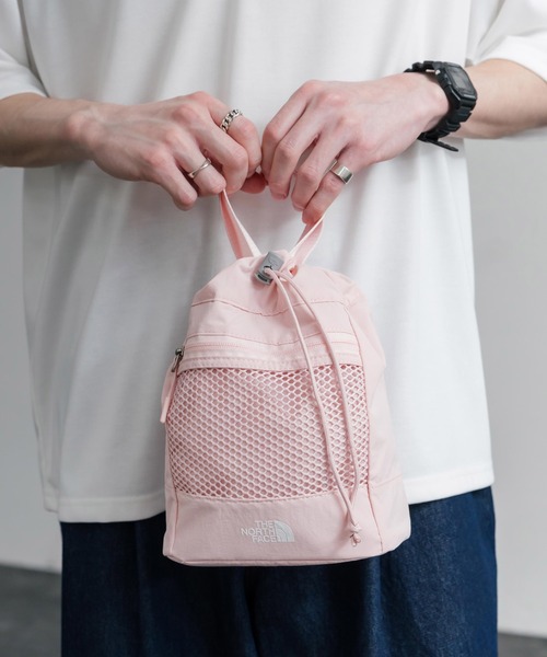 THE NORTH FACE(ザノースフェイス)の「日本未展開モデル THE NORTH FACE ザ・ノースフェイス WHITE LABEL ホワイトレーベル LINDEN MESH BUCKET BAG MINI 2WAYバケットショルダーバッグ/ハンドバッグ(ショルダーバッグ・メンズ・クリーム/ライトピンク/ブラック/ライトブルー・FREE)」の21枚目の写真