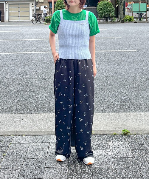 PILIT(ピリット)の「フラワー イージーパンツ(その他パンツ・レディース・ブラック/アイボリー・MEDIUM)」の19枚目の写真