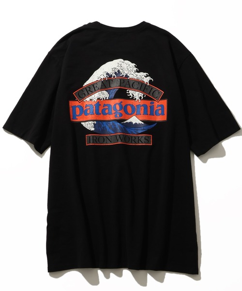 patagonia（パタゴニア）の「【Patagonia/パタゴニア】Great Waves Responsibili T-SHIRT / グレートウェーブス レスポンシビリティー 半袖Tシャツ（Tシャツ/カットソー・メンズ・ホワイト/ブラック・S/M/L/XL/XXL）」の11枚目の写真
