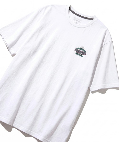 patagonia（パタゴニア）の「【Patagonia/パタゴニア】Great Waves Responsibili T-SHIRT / グレートウェーブス レスポンシビリティー 半袖Tシャツ（Tシャツ/カットソー・メンズ・ホワイト/ブラック・S/M/L/XL/XXL）」の4枚目の写真