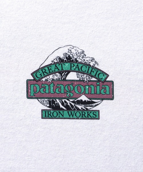 patagonia（パタゴニア）の「【Patagonia/パタゴニア】Great Waves Responsibili T-SHIRT / グレートウェーブス レスポンシビリティー 半袖Tシャツ（Tシャツ/カットソー・メンズ・ホワイト/ブラック・S/M/L/XL/XXL）」の5枚目の写真