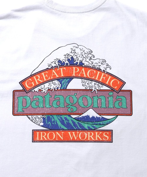 patagonia（パタゴニア）の「【Patagonia/パタゴニア】Great Waves Responsibili T-SHIRT / グレートウェーブス レスポンシビリティー 半袖Tシャツ（Tシャツ/カットソー・メンズ・ホワイト/ブラック・S/M/L/XL/XXL）」の8枚目の写真
