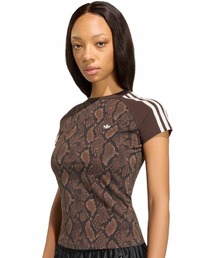 adidas SNAKE PRINT CALI TEE / アディダス スネーク プリント カリ Tシャツ