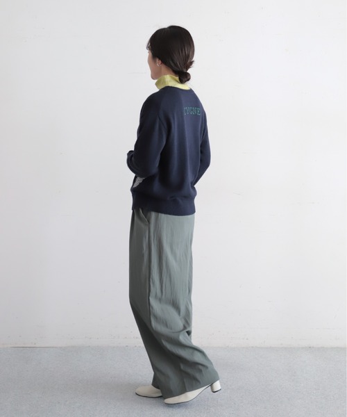 NOMBRE IMPAIR(ノンブルアンペール)の「【予約】スワン刺繍 クルーネックカーデ(ニット/セーター・レディース・グレー/ネイビー・FREE)」の19枚目の写真