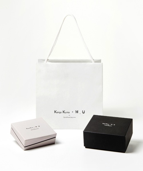 Kengo Kuma + MA,YU （ケンゴ クマ プラス マユ ）の「ケンゴ クマ プラス マユ イヤリング（イヤリング・レディース・シルバー・ONE SIZE）」の4枚目の写真