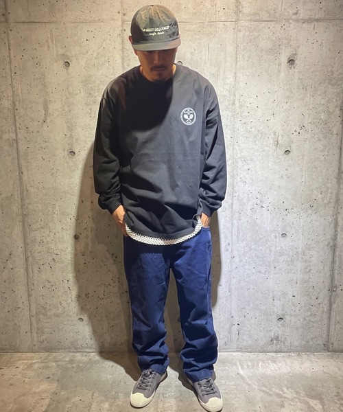 BACANCES ALL INCLUSIVE（バカンサスオールインクルーシブ）の「BC L/S T- SHIRTS[TENNIS CREW]（Tシャツ/カットソー・メンズ・ホワイト/ブラック・M）」の3枚目の写真