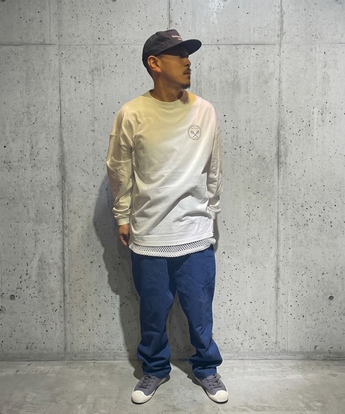 BACANCES ALL INCLUSIVE（バカンサスオールインクルーシブ）の「BC L/S T- SHIRTS[TENNIS CREW]（Tシャツ/カットソー・メンズ・ホワイト/ブラック・M）」の7枚目の写真