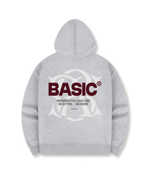 BASIC LABEL（ベーシックラベル）の「Base Mark 2-Way Oversized Hoodie Zip-Up 3 Color [BLBH_2004]（パーカー）」