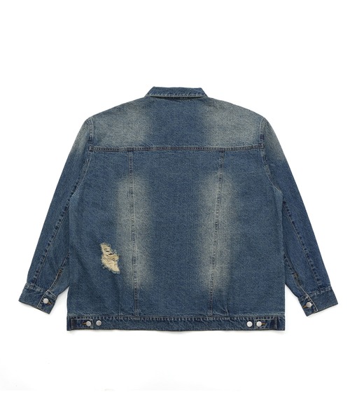 RULE THE FATE(ルールザフェイト)の「RTF DENIM JACKET/デニムジャケット(デニムジャケット・メンズ・ブラック/ブルー・2/1/0)」の3枚目の写真