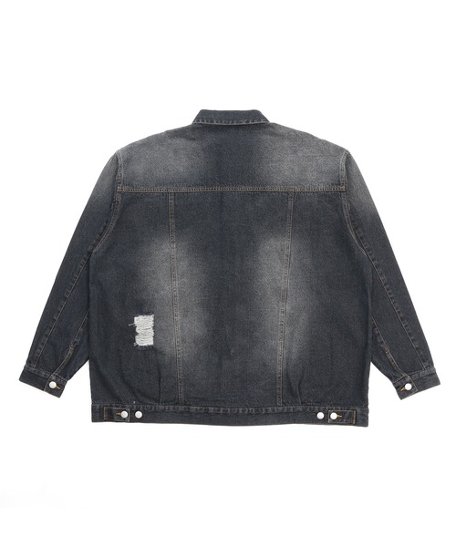 RULE THE FATE(ルールザフェイト)の「RTF DENIM JACKET/デニムジャケット(デニムジャケット・メンズ・ブラック/ブルー・2/1/0)」の4枚目の写真