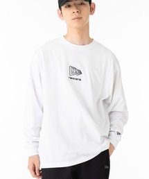 ニューエラ 長袖Tシャツ ロンT ボックスロゴ