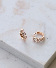 スクエアビジュワンタッチピアス